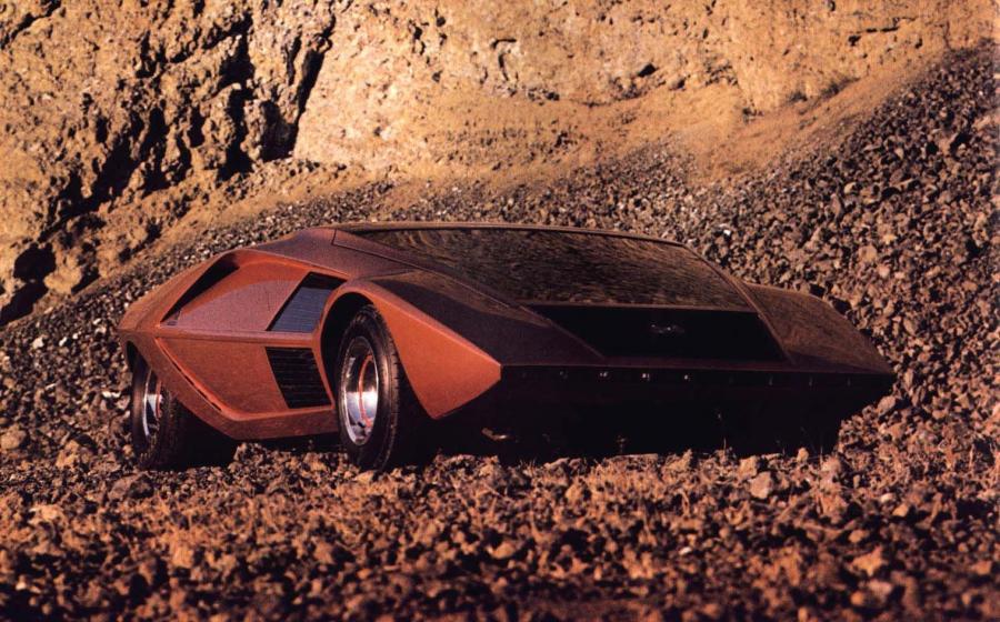  Lancia Stratos Zero Concept 1970 года  (фото 94 из 97)
